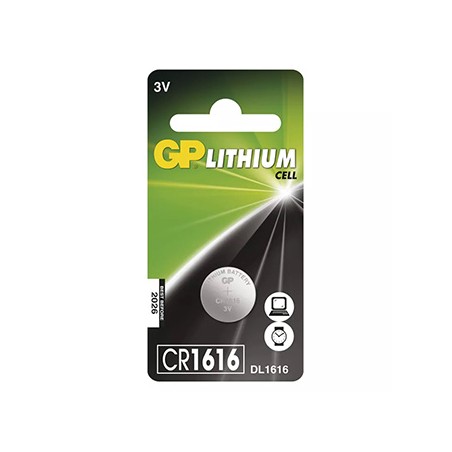 GP Jednorazowa litowa baterie CR1616, 1-pack
