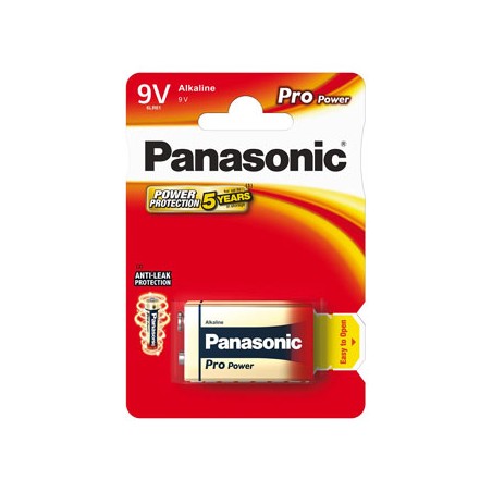 Panasonic Jednorazowa alkaliczna baterie 9V, 1-pack