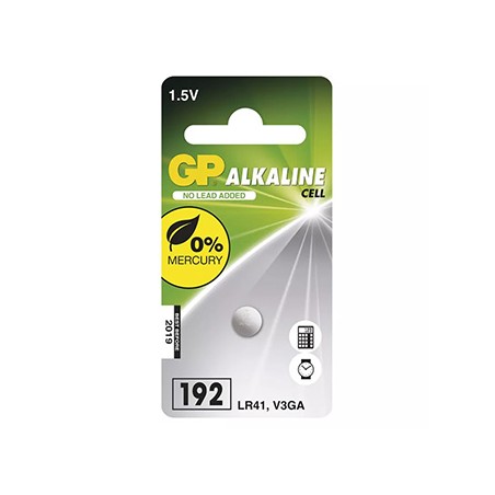 GP Jednorazowa alkaliczna baterie LR41, 1-pack