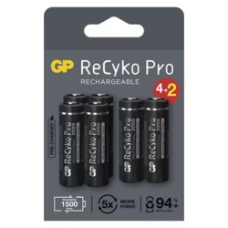 GP Akumulatorki Ni-MH baterie AA, 6-pack