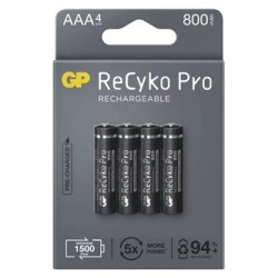 GP Akumulatorki Ni-MH baterie AAA, 4-pack