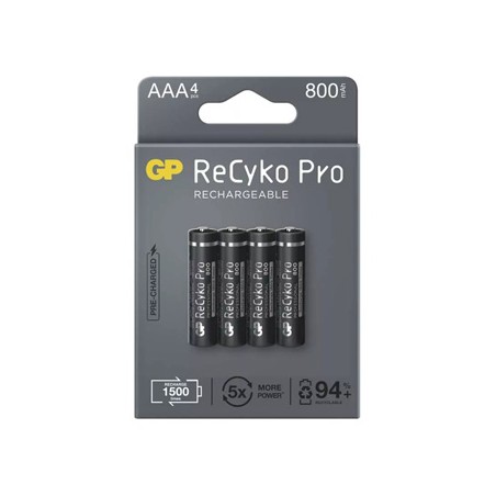 GP Akumulatorki Ni-MH baterie AAA, 4-pack