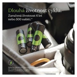 GP Akumulatorki Ni-MH baterie AA, 4-pack