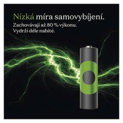 GP Akumulatorki Ni-MH baterie AA, 4-pack