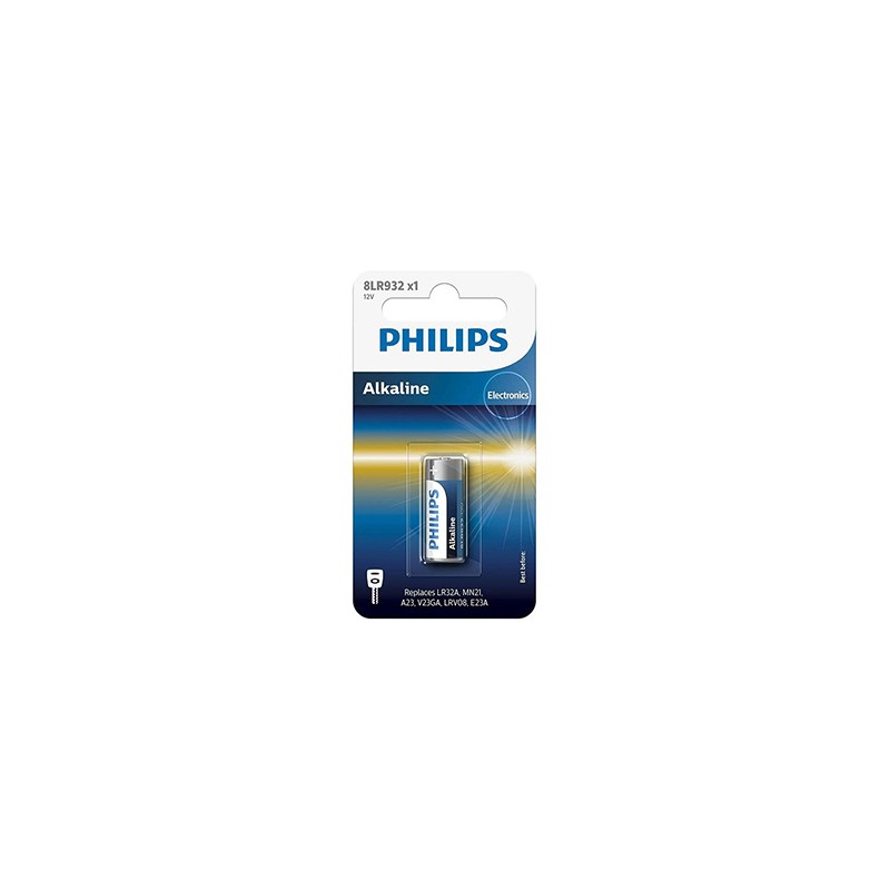 PHILIPS Jednorazowa alkaliczna baterie A23, 1-pack