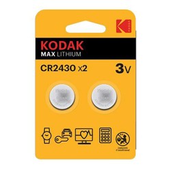 Kodak MAX Jednorazowa litowa baterie CR2430, 2-pack
