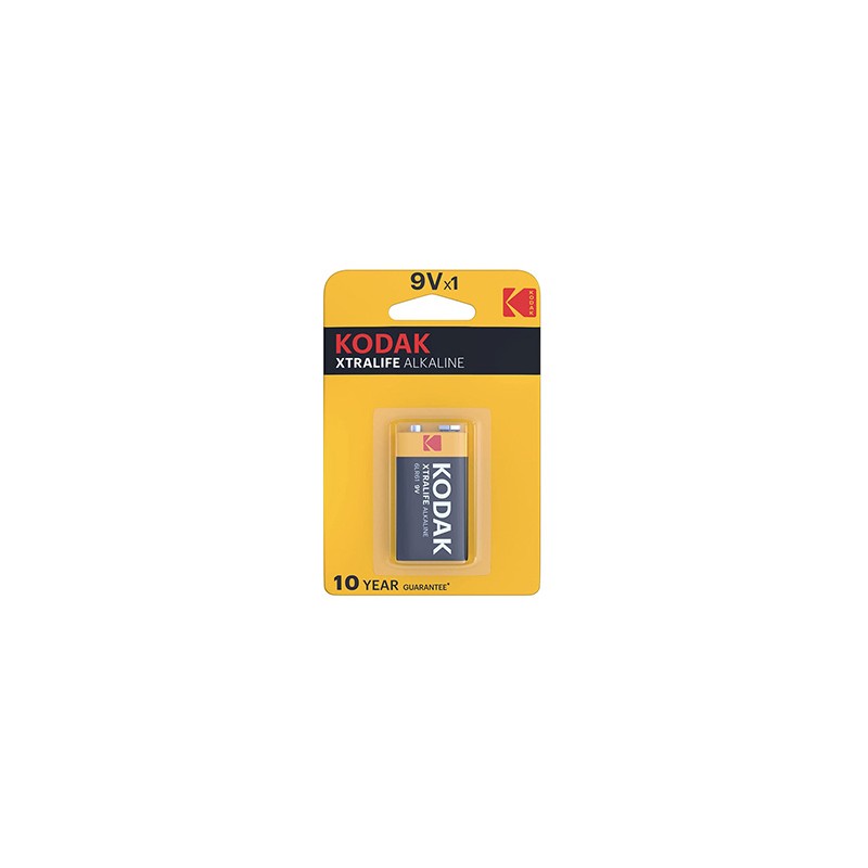 Kodak XTRALIFE Jednorazowa alkaliczna baterie 9VA, 1-pack