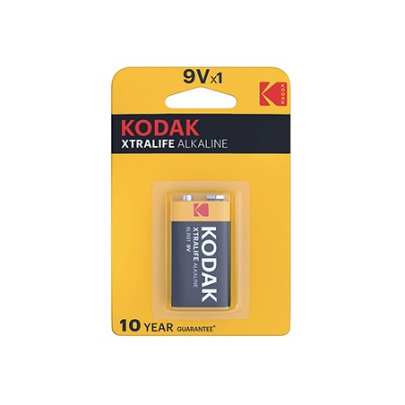 Kodak XTRALIFE Jednorazowa alkaliczna baterie 9VA, 1-pack