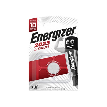 ENERGIZER Jednorazowa litowa baterie CR2025, 1-pack