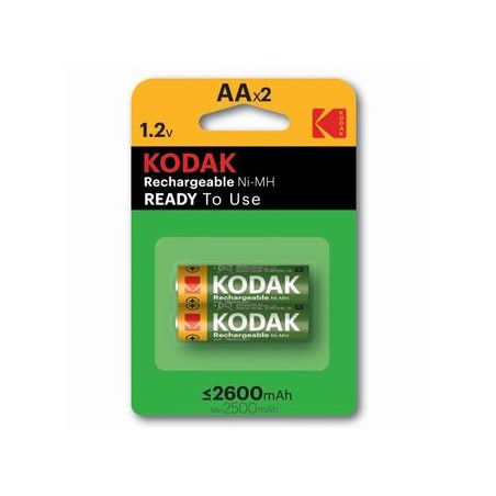Kodak Akumulatorki Ni-MH baterie AA, 2-pack
