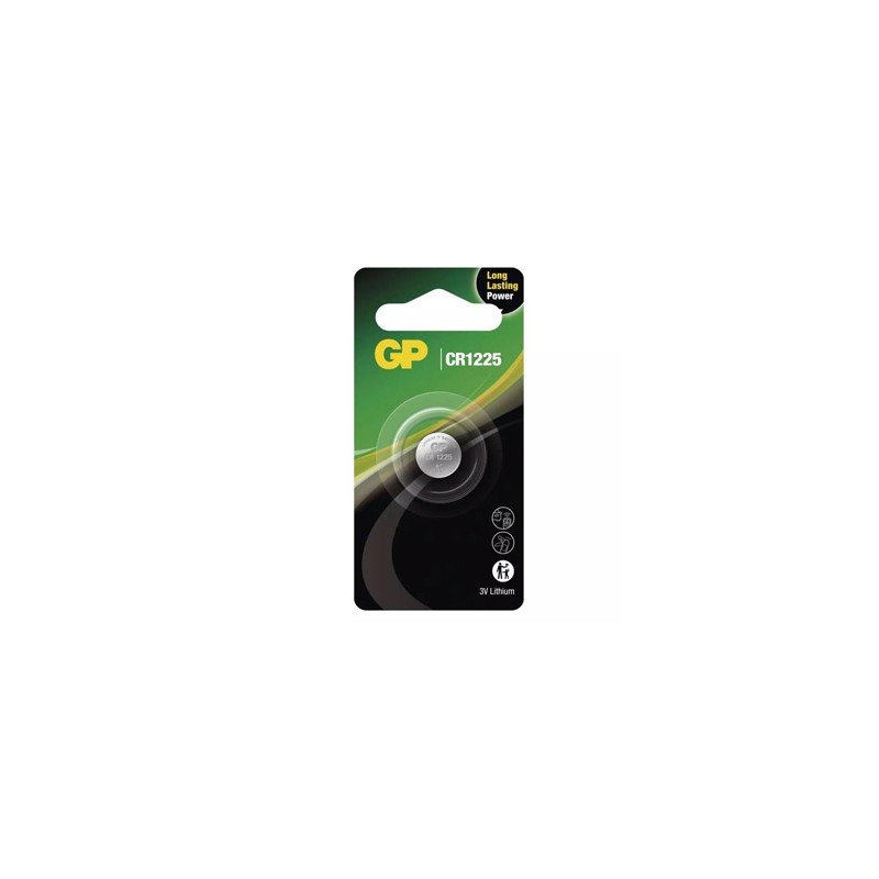 GP Jednorazowa litowa baterie CR1225, 1-pack