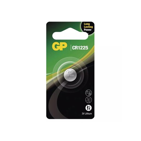 GP Jednorazowa litowa baterie CR1225, 1-pack