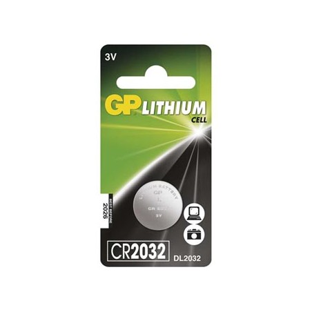 GP Jednorazowa litowa baterie CR2032, 1-pack