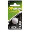 GP Jednorazowa litowa baterie CR2025, 1-pack