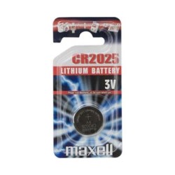 Maxell Jednorazowa litowa baterie CR2025, 1-pack