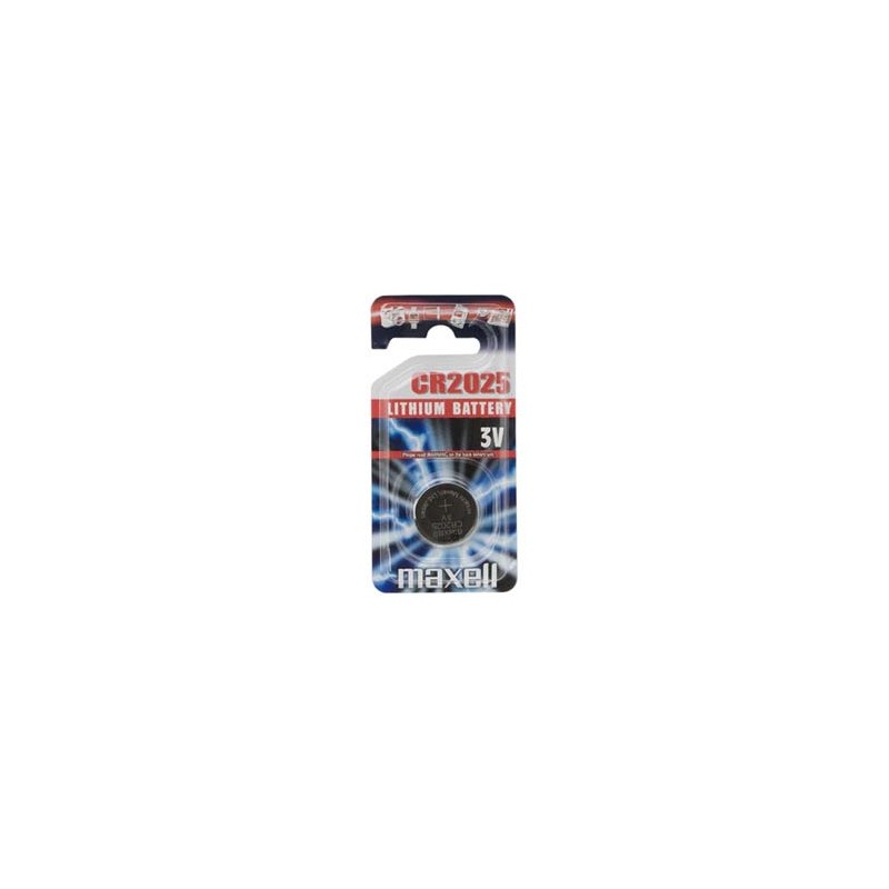 Maxell Jednorazowa litowa baterie CR2025, 1-pack