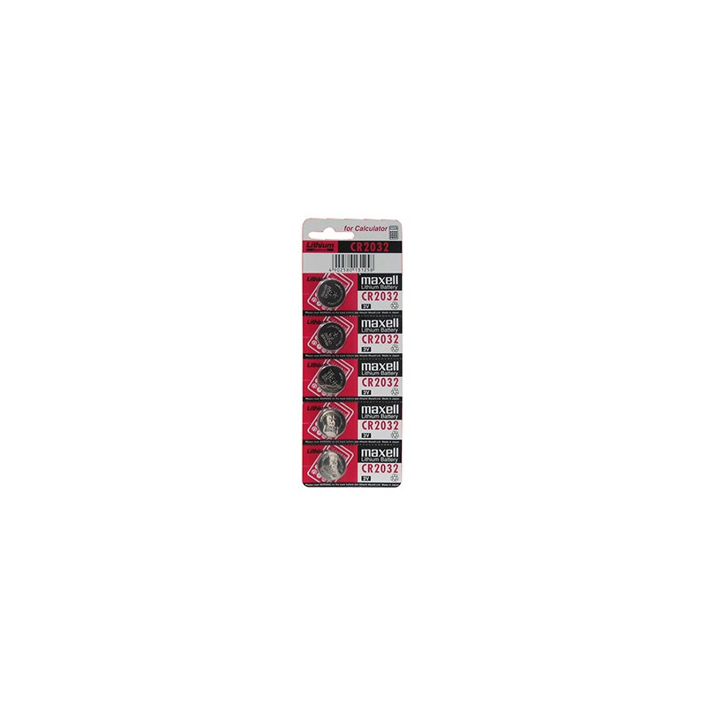 Maxell Jednorazowa litowa baterie CR2032, 5-pack
