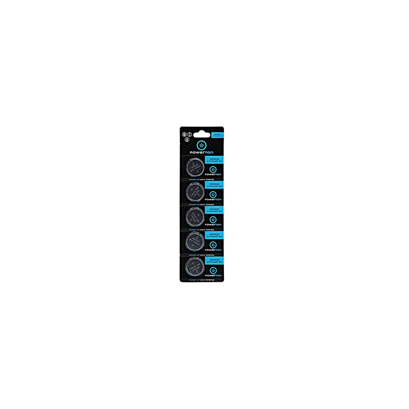 Powerton ENERGY LITHIOCELL Jednorazowa litowa baterie CR2032, 5-pack