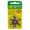 GP Jednorazowa cynkowo-powietrzna. baterie ZA, 6-pack