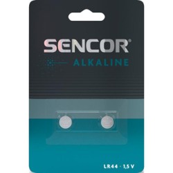 Sencor Jednorazowa alkaliczna baterie LR44, 2-pack