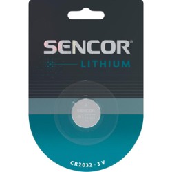 Sencor Jednorazowa litowa baterie CR2032, 1-pack