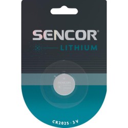 Sencor Jednorazowa litowa baterie CR2025, 1-pack
