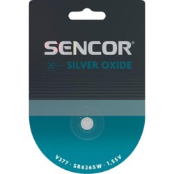 Sencor Jednorazowa srebrowa baterie SR626SW, 1-pack