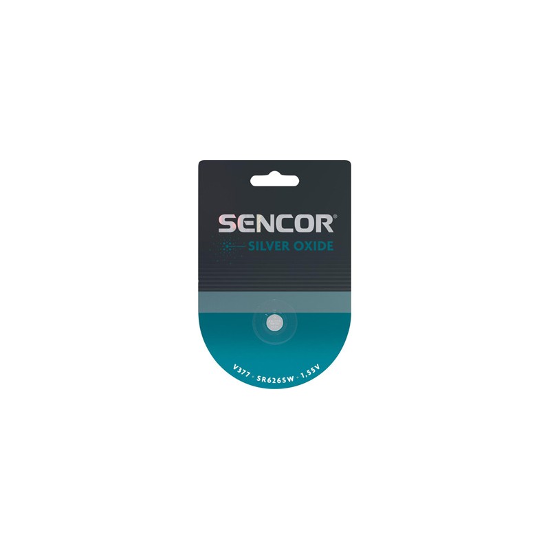 Sencor Jednorazowa srebrowa baterie SR626SW, 1-pack