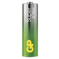 GP Super Jednorazowa alkaliczna baterie AA, 4-pack