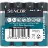 Sencor Jednorazowa alkaliczna baterie AA, 4-pack