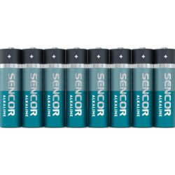 Sencor Jednorazowa alkaliczna baterie AA, 8-pack