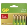 GP Ultra Jednorazowa alkaliczna baterie AA, 8-pack