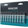 Sencor Jednorazowa alkaliczna baterie AA, 10-pack