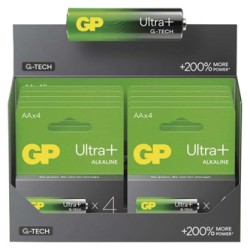 GP Ultra+ Jednorazowa alkaliczna baterie AA, 4-pack