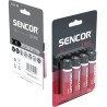 Sencor Jednorazowa cynkowo-węglowa baterie AA, 4-pack