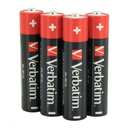 Verbatim Jednorazowa alkaliczna baterie AAA, 4-pack
