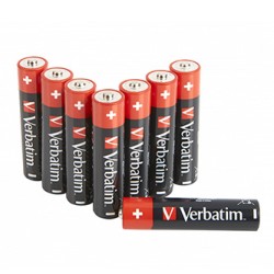 Verbatim Jednorazowa alkaliczna baterie AAA, 8-pack