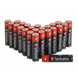 Verbatim Jednorazowa alkaliczna baterie AA, 20-pack