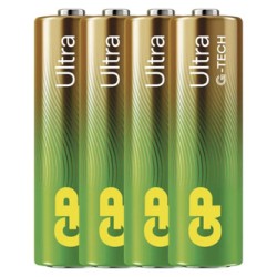 GP Ultra Jednorazowa alkaliczna baterie AA, 4-pack