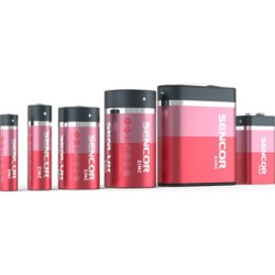 Sencor Jednorazowa cynkowo-węglowa baterie AAA, 4-pack