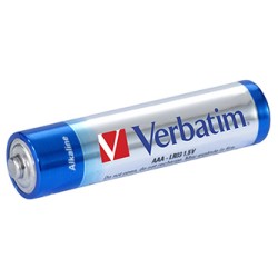 Verbatim Jednorazowa alkaliczna baterie AAA, 4-pack