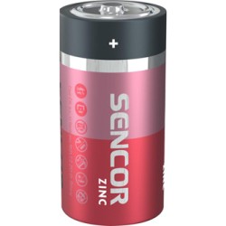 Sencor Jednorazowa cynkowo-węglowa baterie C, 2-pack