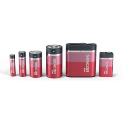 Sencor Jednorazowa cynkowo-węglowa baterie 9V, 1-pack, EOL