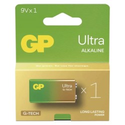 GP Ultra Jednorazowa alkaliczna baterie R61, 1-pack
