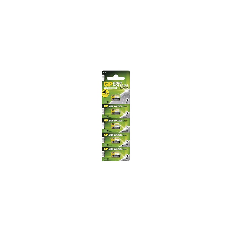 GP Jednorazowa alkaliczna baterie MN11, 5-pack
