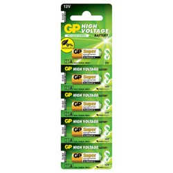 GP Jednorazowa alkaliczna baterie A23, 5-pack