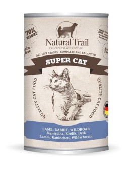 NATURAL TRAIL Cat Super Lamb, Rabbit,Wildboar 400g
