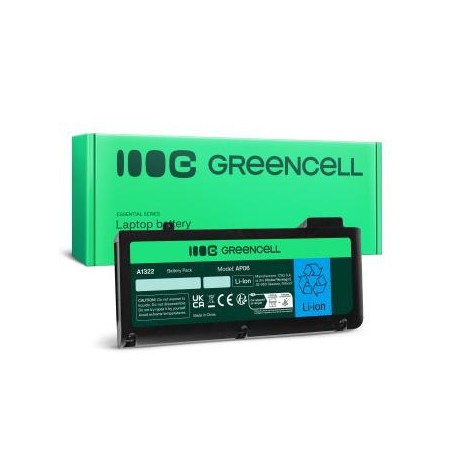 Green Cell bateria A1322 do Apple MacBook do 13 A1278 ( Early 2009, Early 2010, Early 2011, Late 2011, Early 2012)