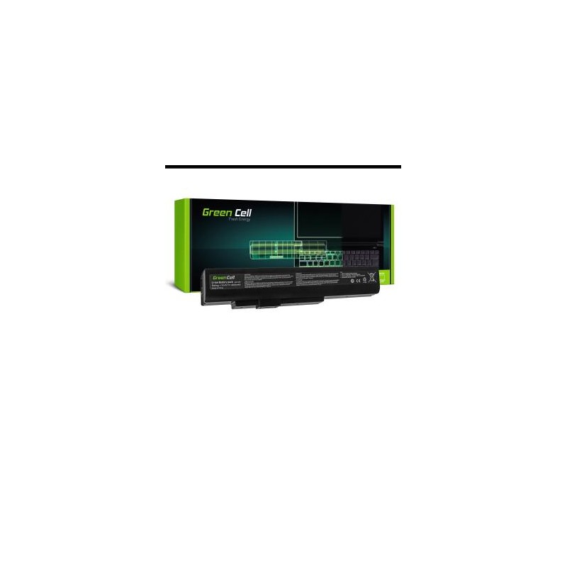 Green Cell bateria A41-A15 A42-A15 do MSI CR640 CX640, Medion Akoya E6221 E7220 E7222 P6634 P6815, Fujitsu LifeBook N532 NH532