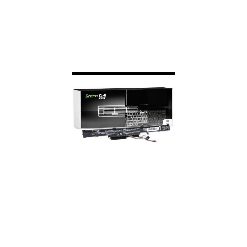 Green Cell bateria do A41-X550E do Asus A450 A550 F550 K550 R510 R510D R510DP X450 X550 X550D